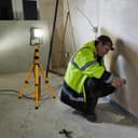 Floodlight Tripod Stand for Job Site Lighting Single Head TRI01