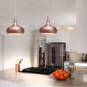 Classic Vintage Copper Dome Pendant Light Orient Ceiling Lamp Shade M0135
