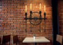 Vintage Industrial Water Pipe Wall Light Steampunk Nautical Wheel M0159