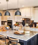 Industrial Vintage Brass Ceiling Pendant Light M0179