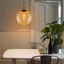 Modern Vintage Glass Globe Pendant Light M0207