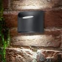 Modern LED Outdoor Wall Light Black Cool White ZLC325CW