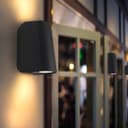 Double Outdoor Wall Light Black ZLC330