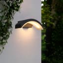 Modern Curved 7W LED Outdoor Wall Light Warm White ZLC338WW