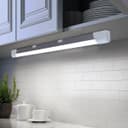 10W LED Slim Batten Under Cabinet Tube Light Cool White 2 feet T600CW
