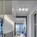 Modern IP44 Opaque 3 Globe Ceiling Light M0220