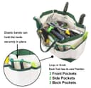 Garden Tool Bag Organizer Heavy Duty 8 Pocket Gardening Hand Tool Storage GTB02