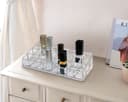 Cosmetic Clear Make Up Organiser Acrylic 24 Sections for Lipstick Lip gloss Nail Polish M8202