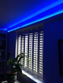 Blue LED Tape Strip Light Continuous COB Illumination 5 Metres 12V