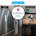 LED Magnetic USB Rechargeable Under Cabinet Night Lights with Touch Sensor Cool White RNL02
