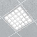 40w LED Panel 600 X 600 Recessed Ceiling Light 6500K 25 Sections Modular Replacement 25SP40W