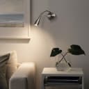 LED Bedside Reading Wall Light Switched Flexible Arm Headboard Light H3049 Warm White 