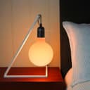 8w Decorative LED Opal G125 Globe Light Bulb E27 Edison Screw Warm White