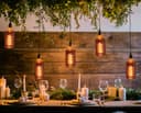 4w LED Glass Vertical Strip Bottle Light Bulb Smoked Grey E27 Coil Filament GREYVSBOTTLE