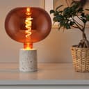 4w LED Decorative Metallic Glass Apple Copper Coil Filament Light Bulb E27 COPPERAPPLE