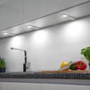 20w LED Under Cabinet Kitchen Lights Slim Rectangular Cool White 6500k Kit of 4 UC01