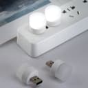 Mini USB Light 1w LED Night Light Cool White Bright Glow Lamp 5 Pack USBNLCW