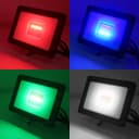 30w IP66 LED RGB Floodlight Outdoor Colour Changing Remote Control FL04