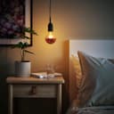 4W LED Crown Copper Light Bulb Mirror Top E27 Warm White 2700k