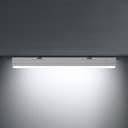 20W LED Microwave Sensor Ceiling Batten Light Fitting 2 feet Remote Control 6500k MSBL20