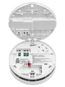 Sensor Smoke Alarm 240v Mains Operated with Battery Back Up Photoelectric Detector 