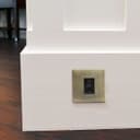 1 Gang Ethernet Port Data Socket CAT 5 Wall Plate Brush Antique Brass N442KME