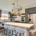 Industrial Ceiling Brush Chrome Bar 2 Clear Glass Lamp Shade Pendant Light H3131