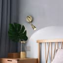 LED Indoor Bedside Reading Wall Light 2W 6000K Antique Brass H3143