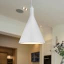 Ceramic Ceiling Pendant Light White Gypsum Lamp Shade