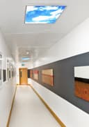 Dimmable 40w Sky LED Recessed Ceiling Panel 600 X 600 Cloud Scene SKY01 With Dimmable Transformer