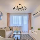 10 Lamp Ceiling Black Cluster Sputnik Pendant Light Adjustable Beam Angle K405 With G9