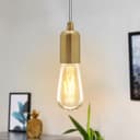 Ceiling Rose Pendant E27 Fitting Brass Flex Hanging Lamp Holder Kit K428