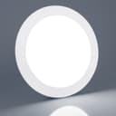 18w Recessed LED Round Panel Light 6500K Continuous Running Hours Philips Driver PH18WCWR