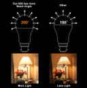 10w GLS Dimmable LED Warm White Light Bulb A60 B22 Bayonet Equivalent 100w