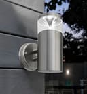 Modern Outdoor Wall Light Clear Diffuser Stainless Steel ZLC073