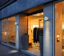 Matt White Finish Mini Cube Single Outdoor Wall Light Fixture GU10 ZLC065W 