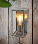 Rectangular Glass Outdoor Wall Light Lantern Stainless Steel Body ZLC083