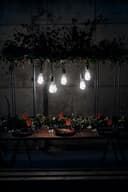 1w  E27 ST58 LED Cool White Fairy String Filament Light Bulb