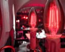 Ambient Vintage 4w LED Red Candle Light Bulb B22 Bayonet Clear Glass