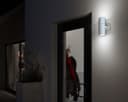 Stainless Steel MATT WHITE Up Down IP65 Outdoor Garden Light ZLC059W