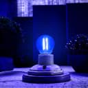 Ambient Fireglow 4w LED Golf Ball Blue Light Bulb E14 Clear Glass