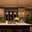  2w  Edison Classics Vintage LED Filament Bulb ST58 E27 Smoke Gold Glass 