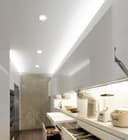 12w LED Round Recessed Ceiling Flat Panel Down Light Ultra slim Lamp Cool White 6500K 
