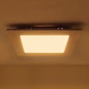 6w LED Square Recessed Ceiling Panel Warm White 3000K