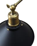 Modern Vintage Industrial Antique Brass Black Scone Wall Light Lamp Shade WD025