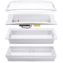 3w LED Emergency Light Non-Maintained/Maintained 180 Minutes with Green Legend Fire Exit EML02