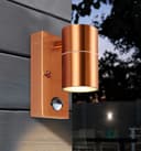 Modern Copper Outdoor Wall Light PIR Movement Sensor Detector IP65 ZLC096CSEN