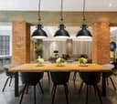 Industrial Black Ceiling Pendant Light M0146 with 9W WW LED
