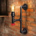 Retro Vintage Industrial Water Pipe Wall Light M0187P