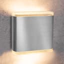 Modern LED Outdoor Wall Light Stainless Steel Warm White ZLC331WW
